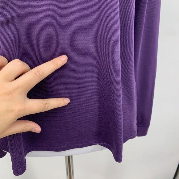 Vintage Patagonia Shirt Women M Medium Grape Capilene Pullover Base Layer Top - Picture 5 of 15